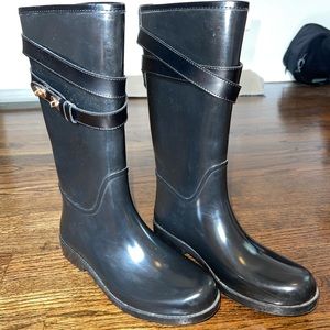 COACH TRISHA RUBBER RAIN BOOTS SIZE 7